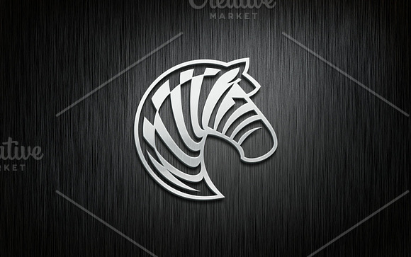 Zebra Art in Logo Templates - product preview 1