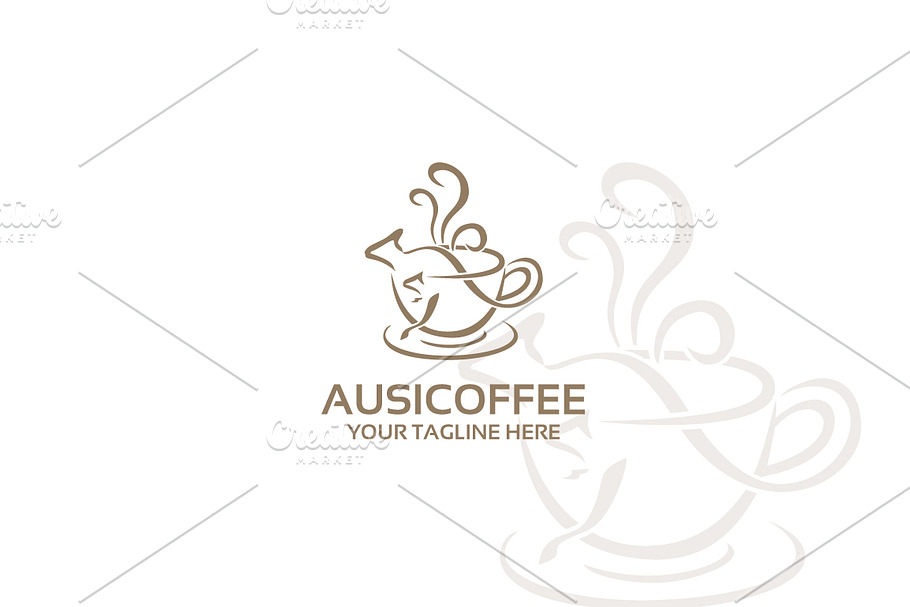 ausiecoffee – Logo Template in Logo Templates - product preview 8