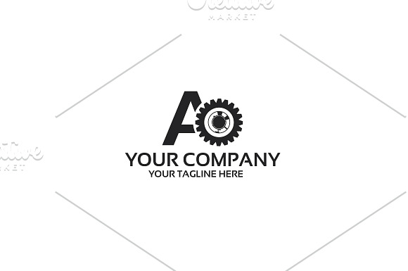 agear – Logo Template in Logo Templates - product preview 2