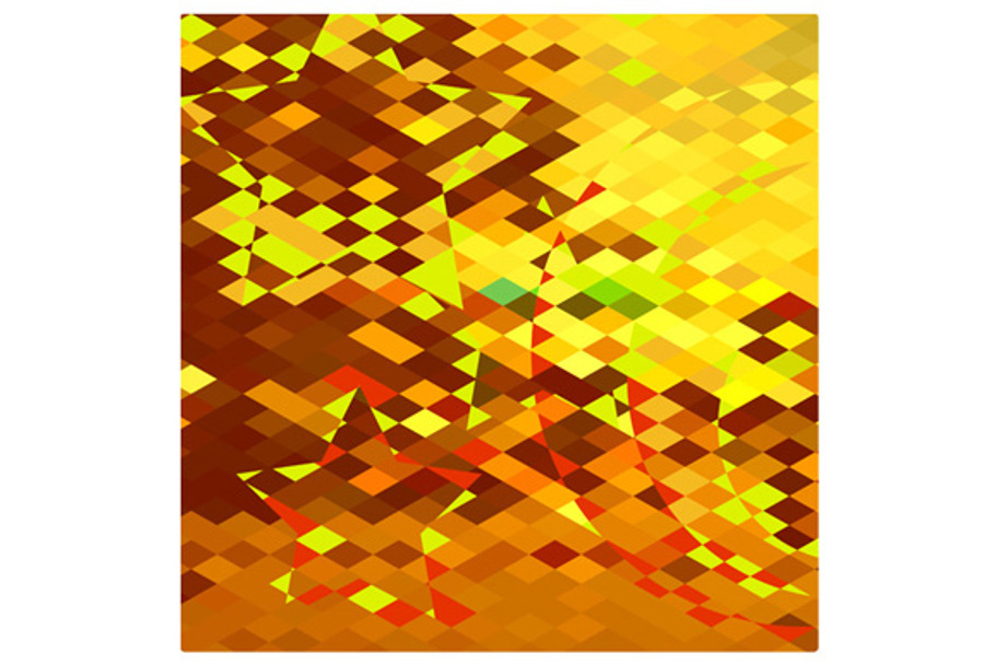 Autumnal Forest Abstract Low Polygon in Textures - product preview 8