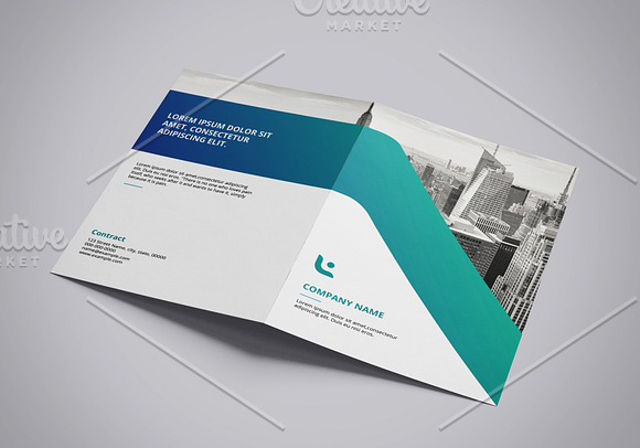 Bifold Business Brochure V798 in Brochure Templates - product preview 2