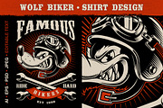 Wolf biker