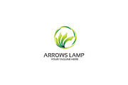 arrows lamp book – Logo Template
