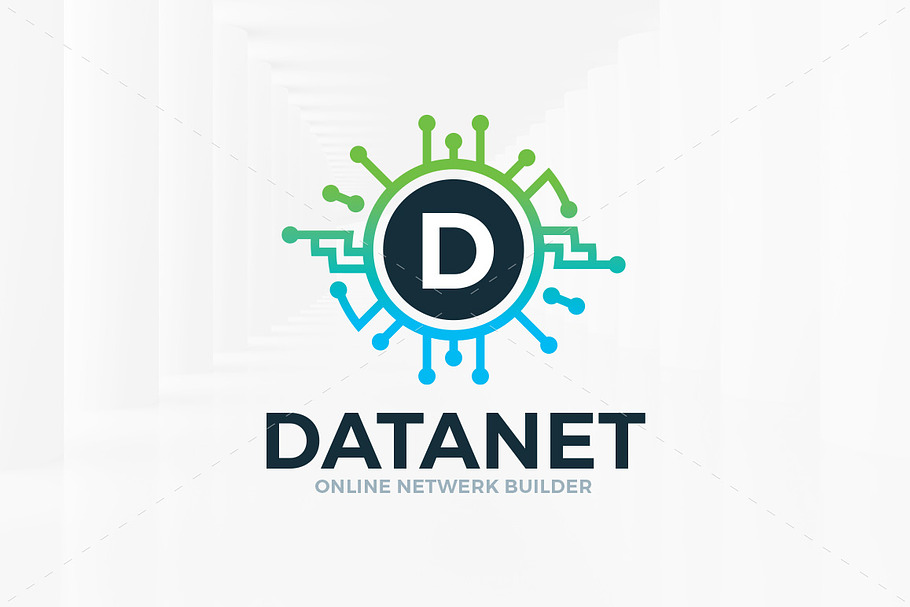 Data Net - Letter Logo