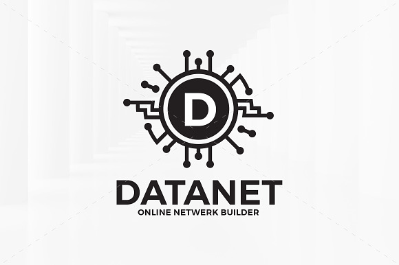 Data Net - Letter Logo in Logo Templates - product preview 2
