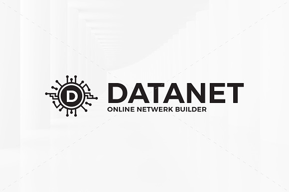 Data Net - Letter Logo in Logo Templates - product preview 3