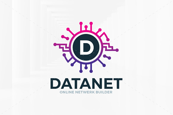 Data Net - Letter Logo in Logo Templates - product preview 4