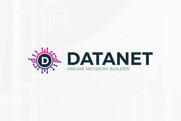 Data Net - Letter Logo in Logo Templates - product preview 5