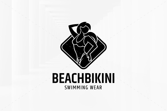 Beach Bikini Logo Template in Logo Templates - product preview 6