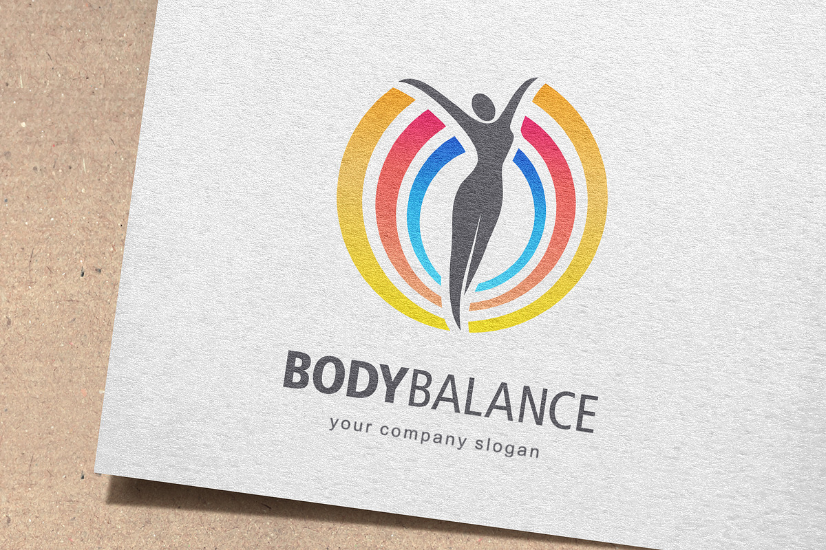 Body Balance Logo in Logo Templates - product preview 8