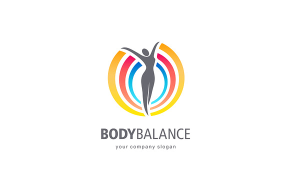Body Balance Logo in Logo Templates - product preview 2