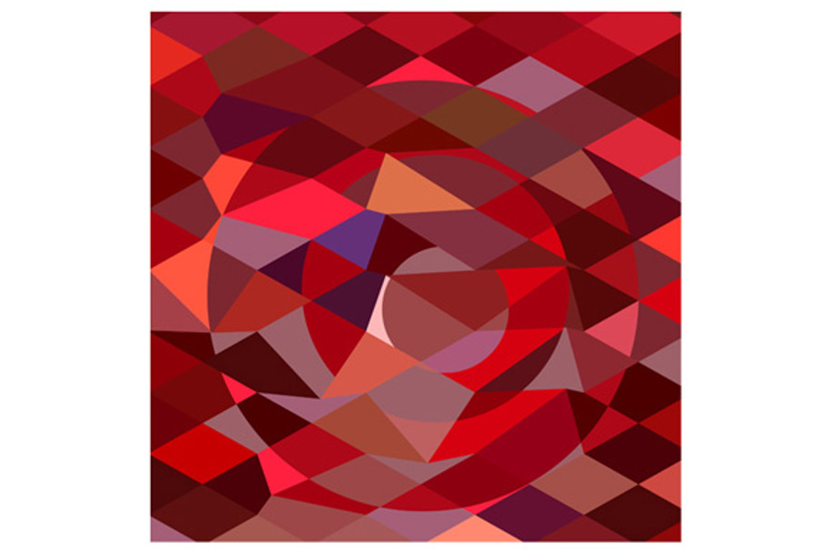 Rising Sun Abstract Low Polygon Back in Textures - product preview 8