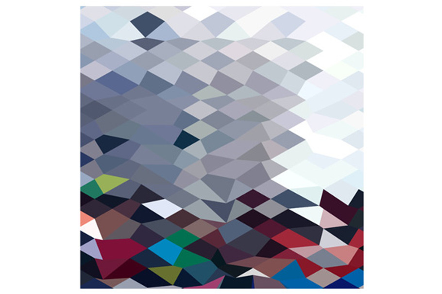 Tidal Wave Abstract Low Polygon Back in Textures - product preview 8