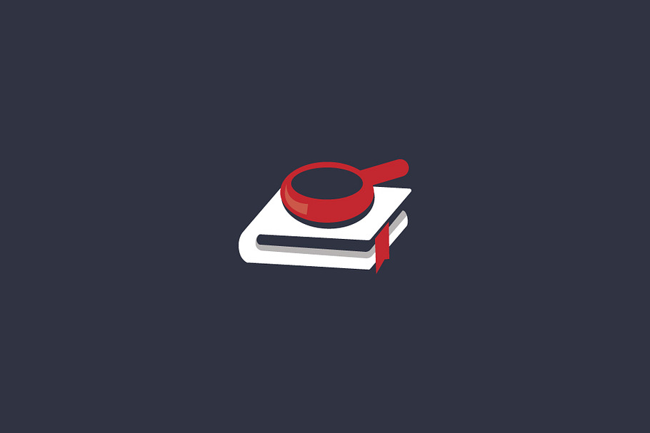 Seo Book Minimal Logo