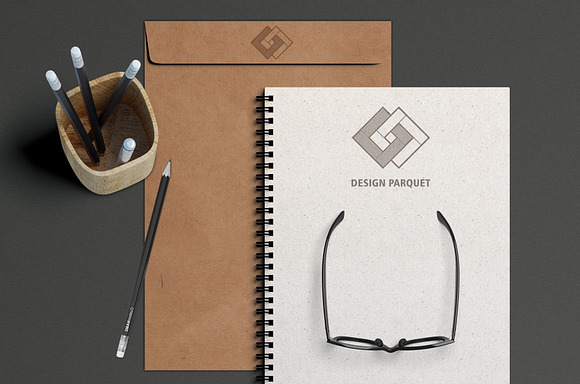 Parquet Logo in Logo Templates - product preview 1