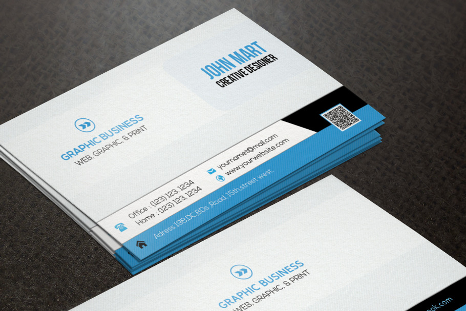 Creative Business Card v.15 in Business Card Templates - product preview 8