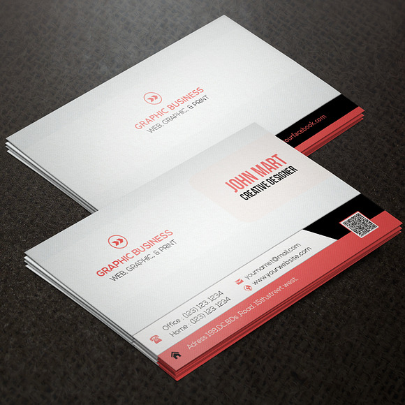 Creative Business Card v.15 in Business Card Templates - product preview 3