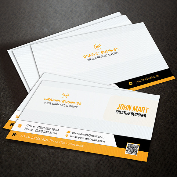 Creative Business Card v.15 in Business Card Templates - product preview 4
