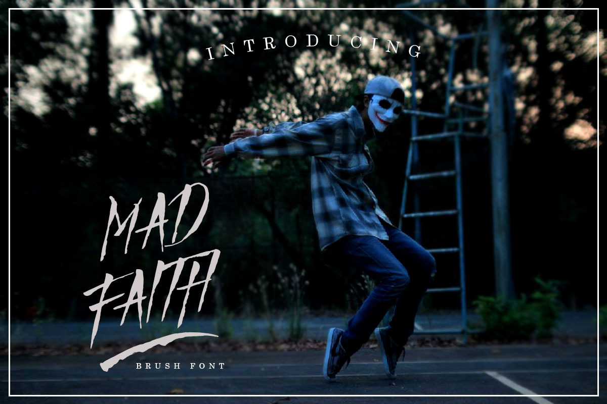 Mad Faith ~ Brush Font in Display Fonts - product preview 8