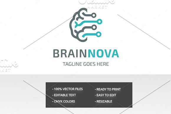 Brainnova Logo in Logo Templates - product preview 1