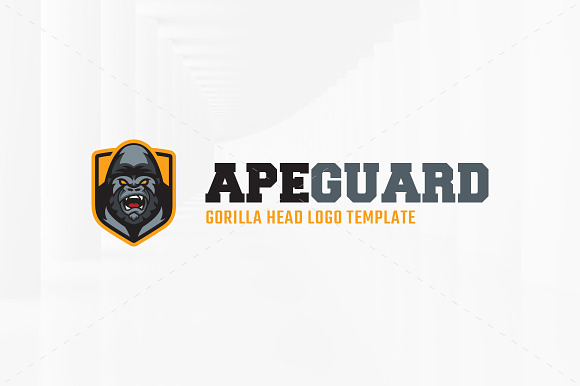 Ape Guard Logo Template in Logo Templates - product preview 1