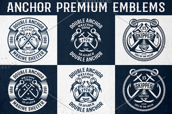 Anchor Premium Emblems