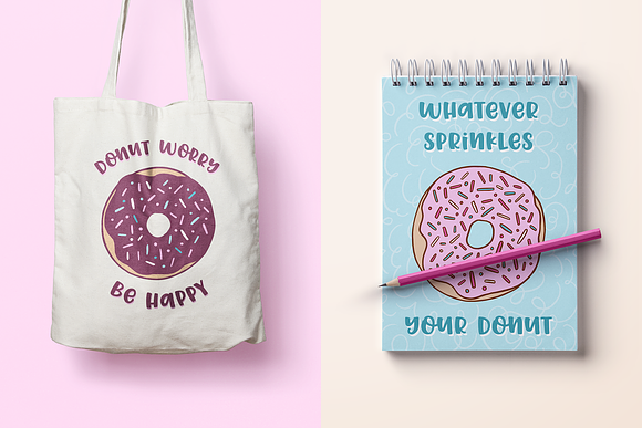 Donut Derby, a tasty caps font in Display Fonts - product preview 3