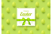 Easter holiday greeting card.