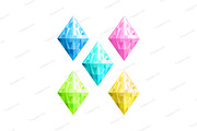 Colored Crystals Collection
