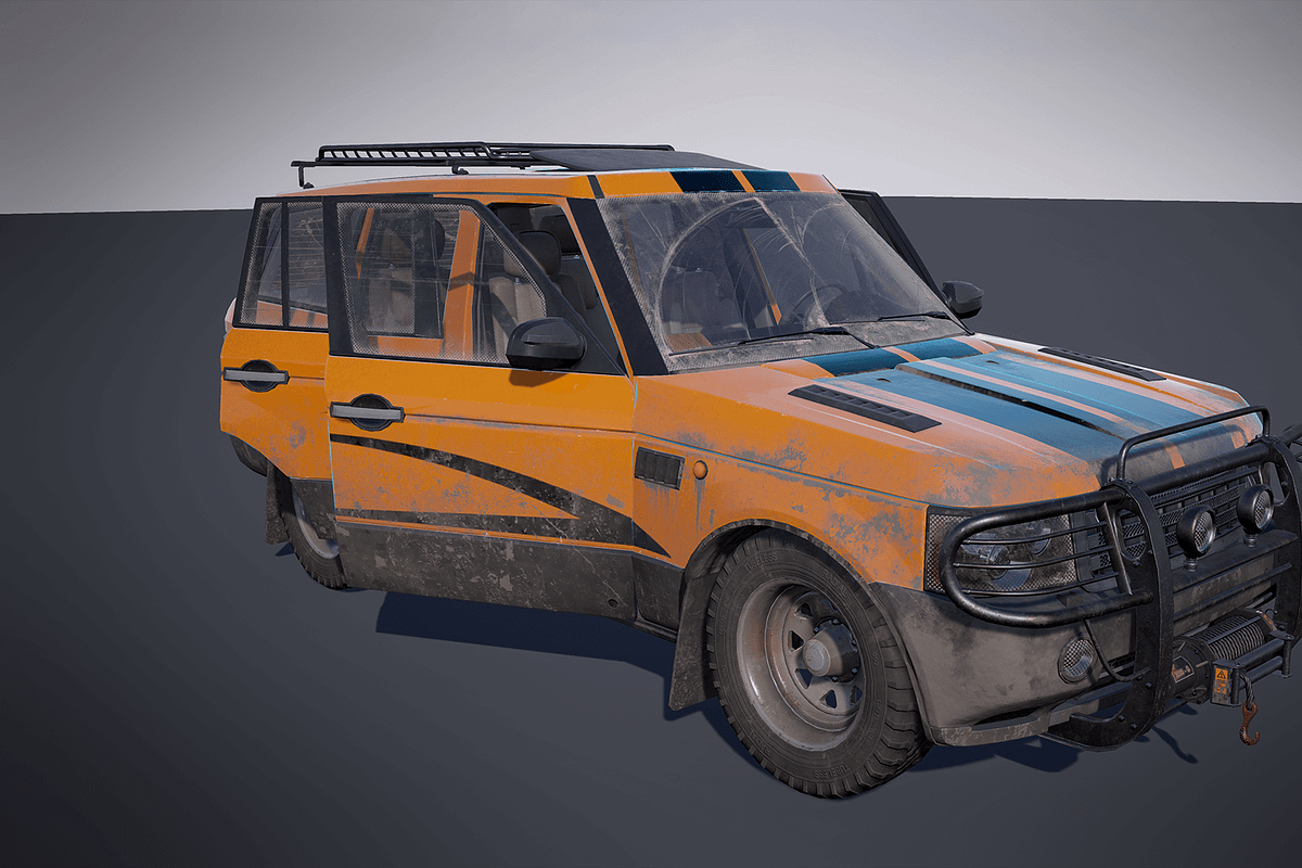 Offroad vehicle in Vehicles - product preview 8