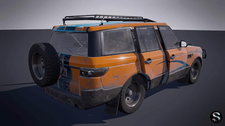Offroad vehicle in Vehicles - product preview 4