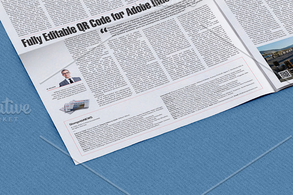 Slompret Newspaper Template in Magazine Templates - product preview 4