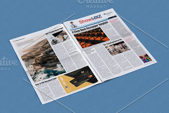 Slompret Newspaper Template in Magazine Templates - product preview 7