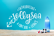Jellysea - Font Duo + Summer Doodles