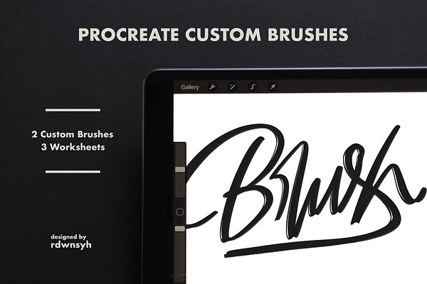 Procreate Custom Brushes