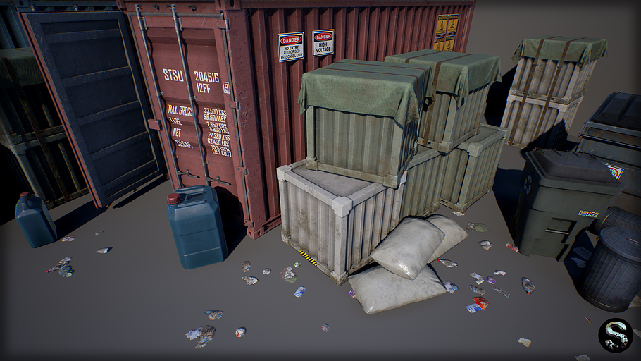 Industry Props Pack 4 in Furniture - product preview 3