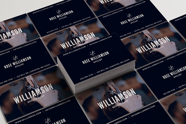 Williamson Business Card Template  