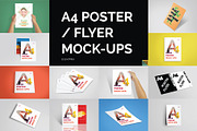 A4 Poster / Flyer Mockups