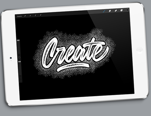 Stipple Brush Brushpack - Procreate in Photoshop Brushes - product preview 2