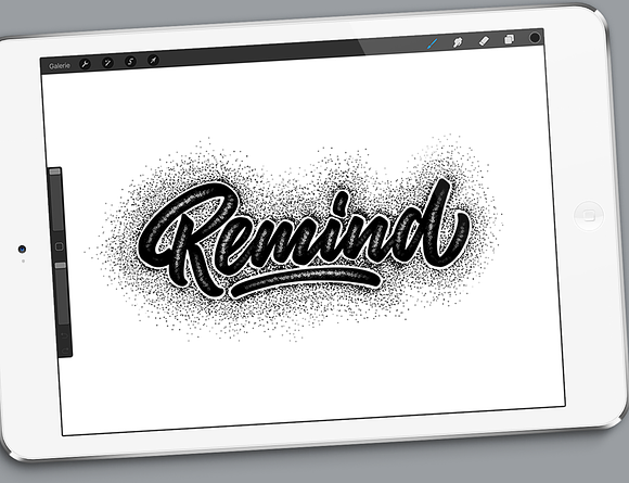 Stipple Brush Brushpack - Procreate in Photoshop Brushes - product preview 5