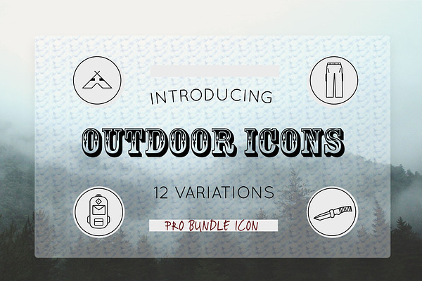 Outdoor Pro Icons Bundle