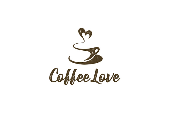 Coffee Love Logo in Logo Templates - product preview 1