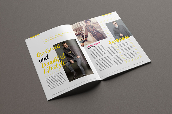 Lifestyle Magazine in Magazine Templates - product preview 4