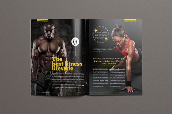 Lifestyle Magazine in Magazine Templates - product preview 7