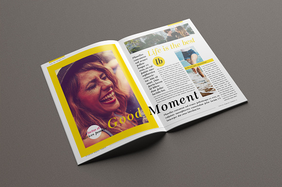 Lifestyle Magazine in Magazine Templates - product preview 10