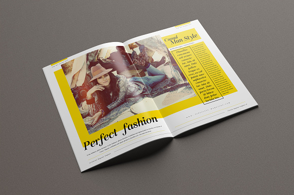 Lifestyle Magazine in Magazine Templates - product preview 15