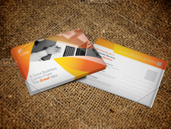 Postcard Template in Postcard Templates - product preview 3