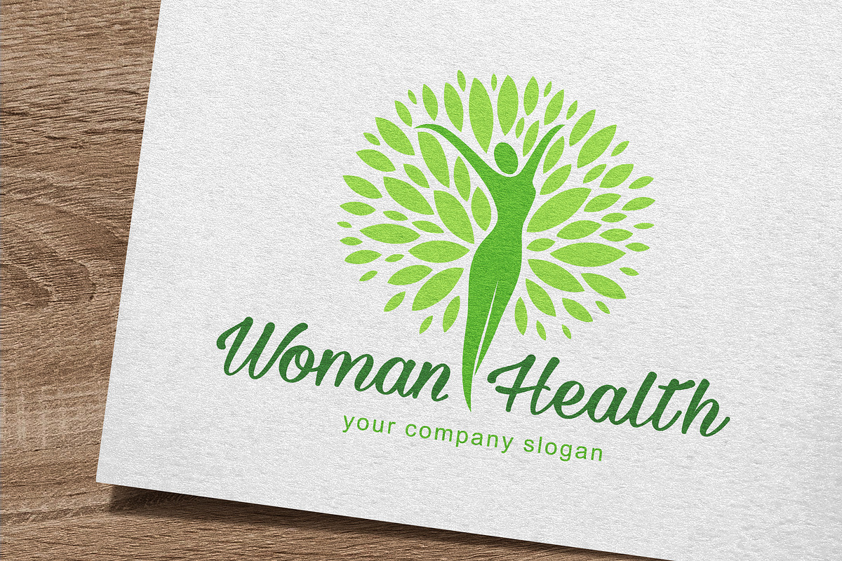 Woman Health Logo in Logo Templates - product preview 8