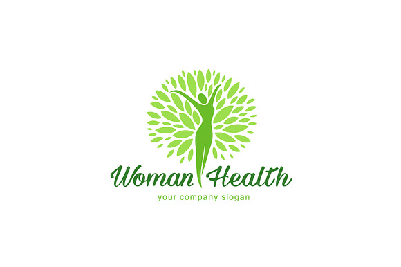 Woman Health Logo in Logo Templates - product preview 2