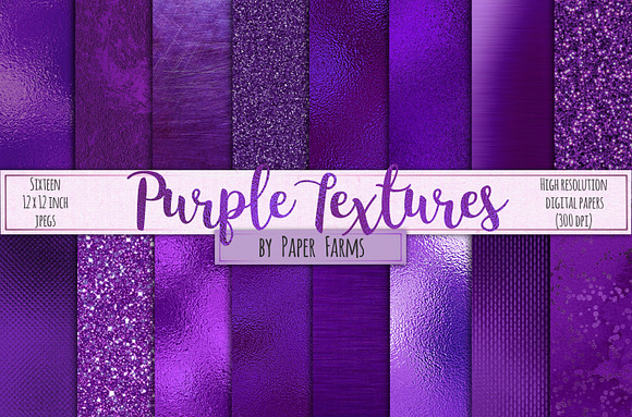 Purple textures in Textures - product preview 2